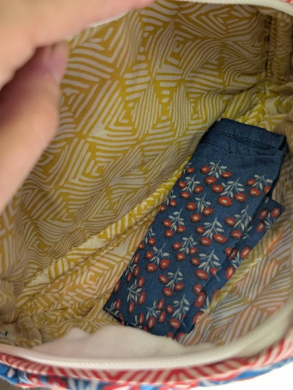 Hemlock Juliet Quilted Cotton Crossbody Bag Floral Cottagecore Adjustable Strap